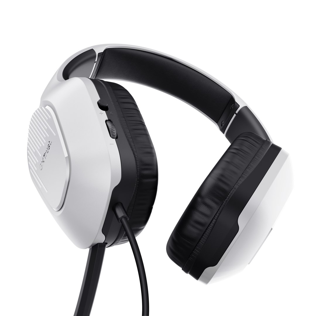 Słuchawki TRUST ZIROX HEADSET WHITE - obrazek 4