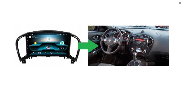 RADIO NAWIGACJA GPS NISSAN JUKE 2010+ ANDROID - obrazek 4