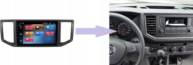 RADIO NAWIGACJA GPS VOLKSWAGEN CRAFTER 2016+ ANDROID - obrazek 4