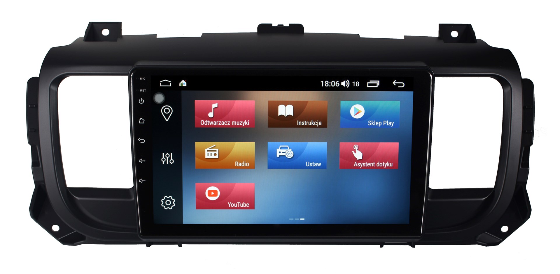 Radio nawigacja GPS CITROEN SPACETOURER ANDROID