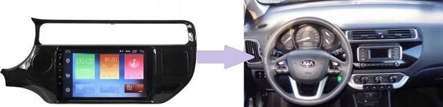 RADIO NAWIGACJA GPS KIA RIO III 2015-2018 ANDROID - obrazek 4
