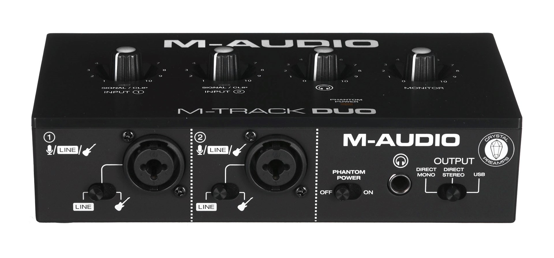 USB M-AUDIO M-Track Duo - interfejs audio