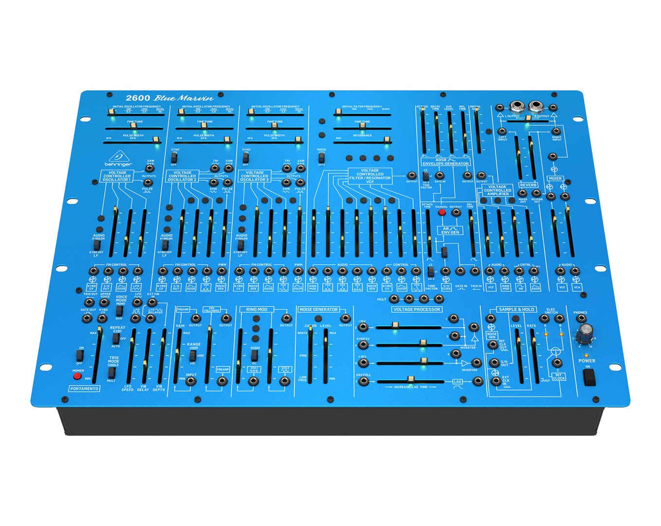 Behringer 2600 BLUE MARVIN - Syntezator analogowy - obrazek 4