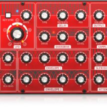 Behringer NEUTRON syntezator Syntezator analogowy Czerwony