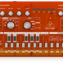 Behringer TD-3-TG Syntezator linii basowej pomarańczowy przeźroczysty