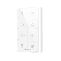 Panel dotykowy Grenton / 8 pól dotykowych / TF-Bus / biały szklany front