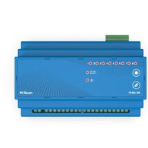 Przewodowy przekaźnik na szynę din niebieski PS-08M 230 Tech Sterowniki