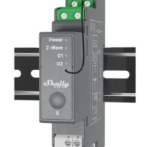 Shelly Qubino Wave Pro 2 przekaźnik zasilający Szary