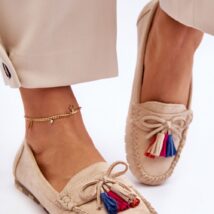 Mokasyny Model Dorine GS37 Beige – Step in style