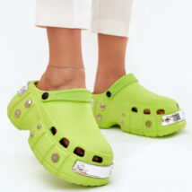 Sandał Klapki Model Korina BG156P Limonka – Step in style