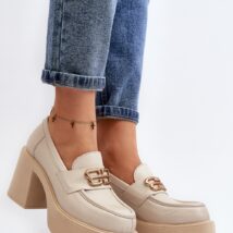 Półbuty Model Zazoo 20170 Light Beige – Step in style