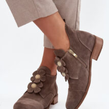 Półbuty Model Zazoo 3080 Dark Beige – Step in style