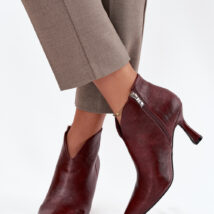 Botki Model Jolivra C851 Bordo Lakier – Step in style