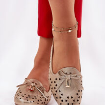 Baleriny Model Navinnia ASA222-7 Gold – Step in style