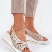 Sandały Model S.Barski LR51-660 Gold – Step in style