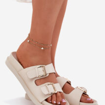 Sandał Klapki Model Sonarea 25SD97-8520 Beige – Step in style
