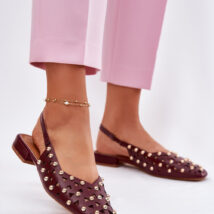 Baleriny Model Nilarisela G471 Bordo – Step in style