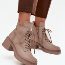 Botki Model Vinceza 39950 Beige – Step in style