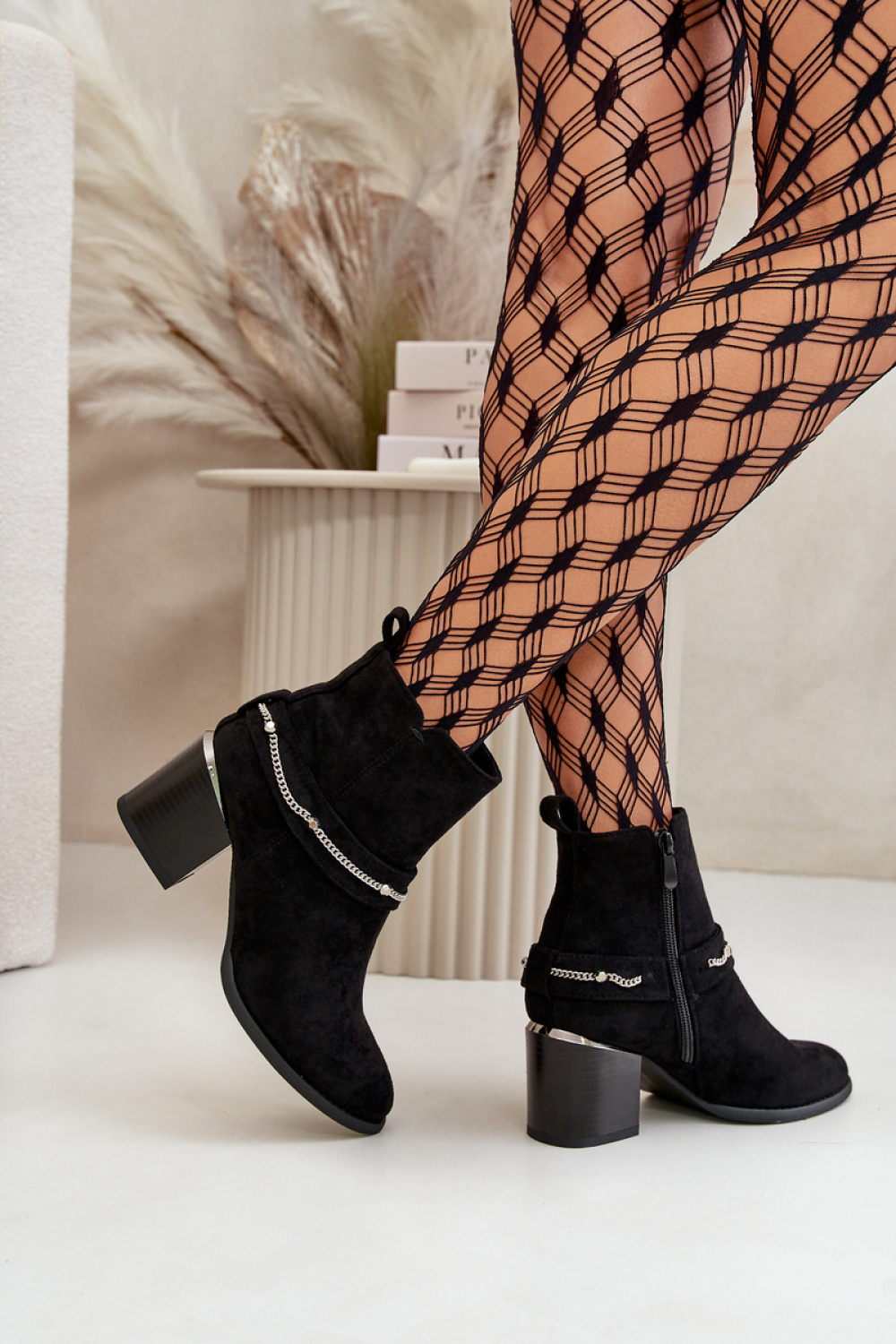 Botki Model Hanalen NS356 Black - Step in style - obrazek 3