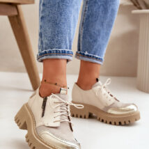 Półbuty Model Maciejka 06177-04 Beige – Step in style