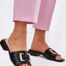 Sandał Klapki Model Vinceza 62229 Black – Step in style