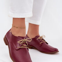 Półbuty Model Zazoo 4238 Bordo – Step in style