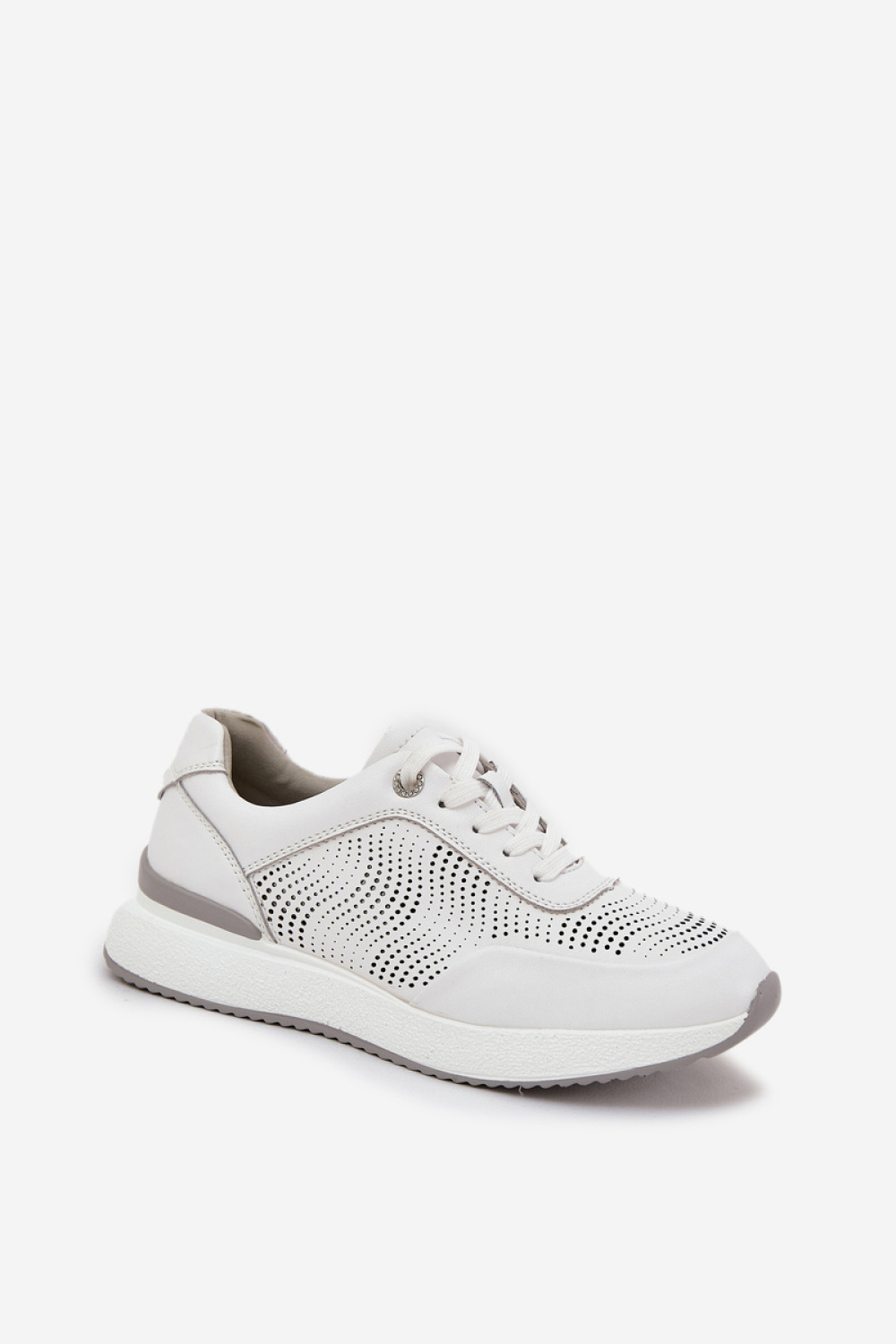 Buty Sportowe Model S.Barski LR51-551 White - Step in style - obrazek 2