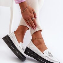 Mokasyny Model Assetnima 24PB18-7176 White – Step in style