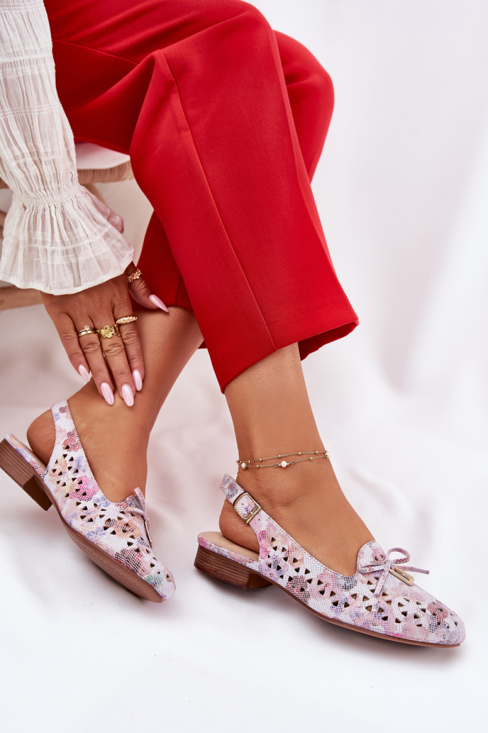 Baleriny Model Navinnia ASA222-7 Multicolor - Step in style - obrazek 3