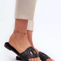 Sandał Klapki Model Dimrose LT06 Black – Step in style