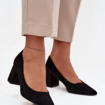 Czółenka Model Pavira LL-378P Black – Step in style