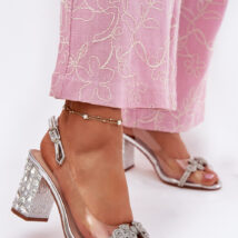 Sandały Model DA MR51-705 Silver – Step in style