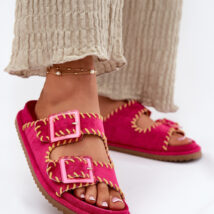 Sandał Klapki Model Visley G474 Fuksja – Step in style