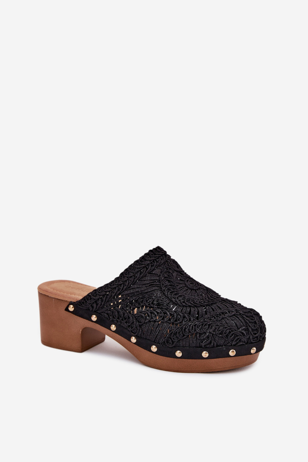 Sandał Klapki Model Senevia C-389 Black - Step in style - obrazek 2