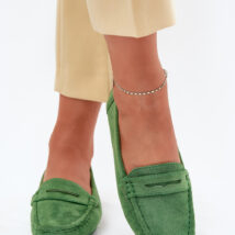 Mokasyny Model Lenvie FT245 Green – Step in style