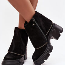 Botki Model Maciejka 07145-01 Black – Step in style