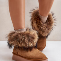 Śniegowce Model Avirisa W5893 Camel – Step in style