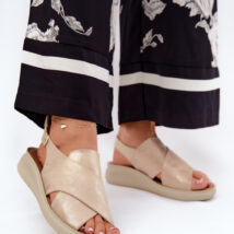 Sandały Model Tosmelia RMR24142-2 Gold – Step in style