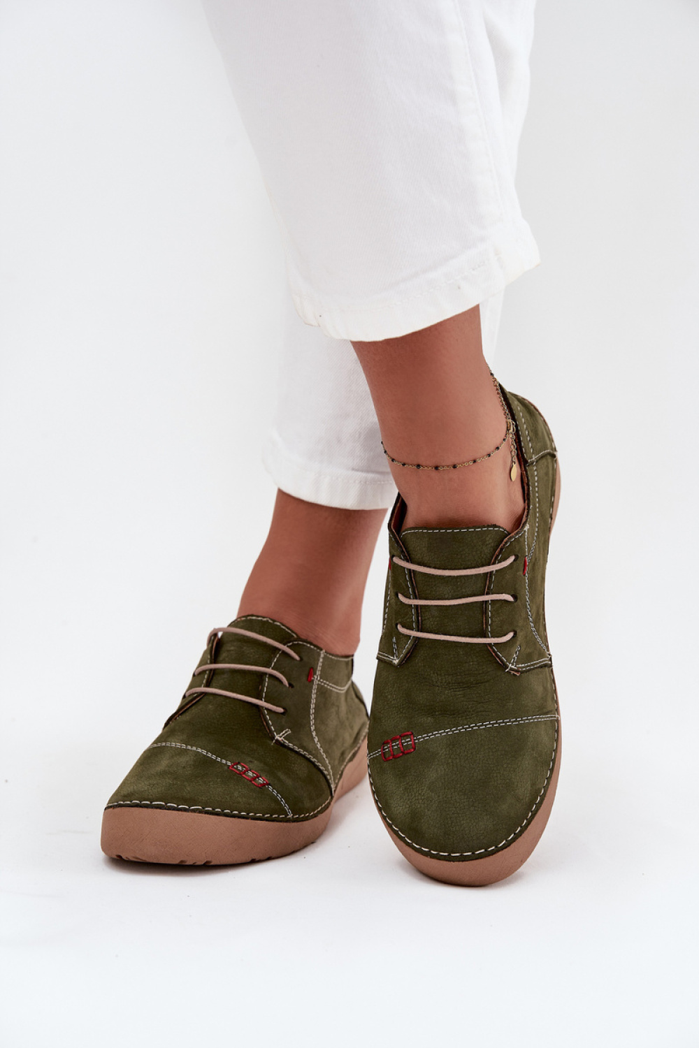 Półbuty Model Artiker 57C2112 Green - Step in style - obrazek 3