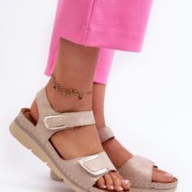 Sandały Model Risanni 22SD98-4562 Beige – Step in style