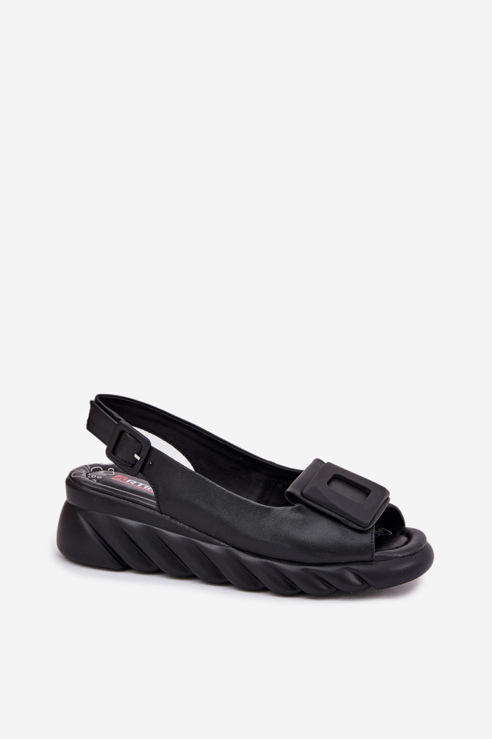 Sandały Model Artiker 56C2156 Black - Step in style - obrazek 2