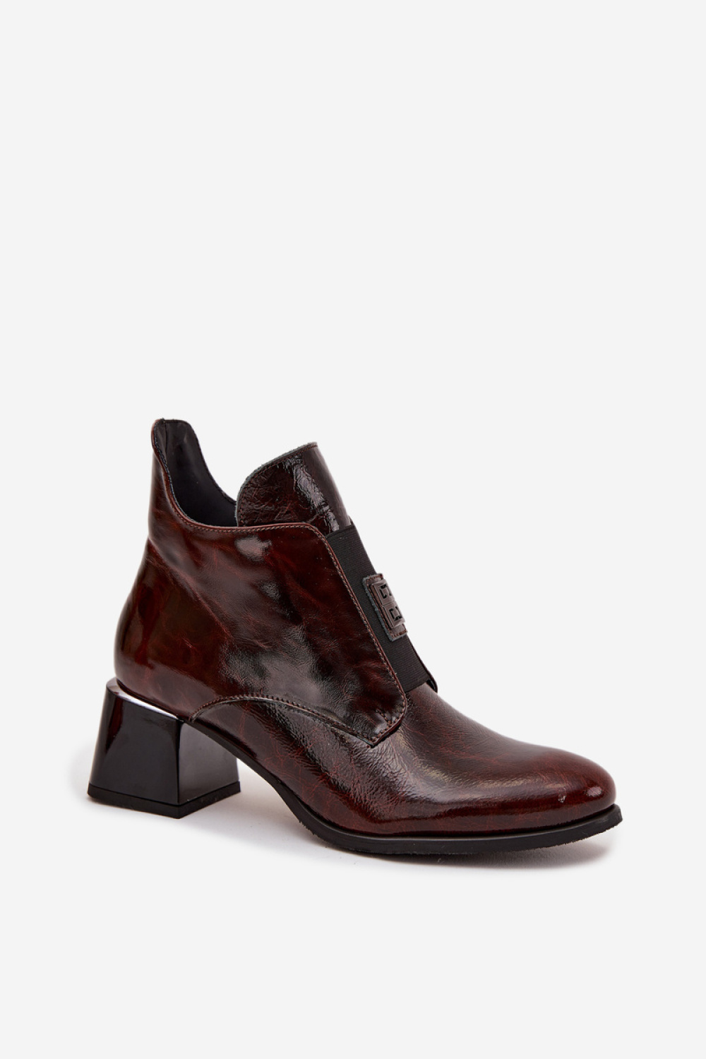 Botki Model Zazoo 60560 Dark Brown - Step in style - obrazek 2