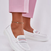 Mokasyny Model Dovema 25PB18-8447 White – Step in style