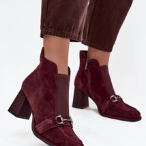 Botki Model Artiker 57C0221 Bordo – Step in style