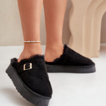 Kapcie Model Linneola FA-185 Black – Step in style