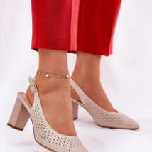 Sandały Modelu Sergio Leone SK163 Beige – Step in style