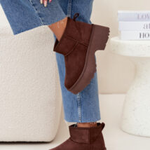 Śniegowce Model Mavelle BL618P Brown – Step in style