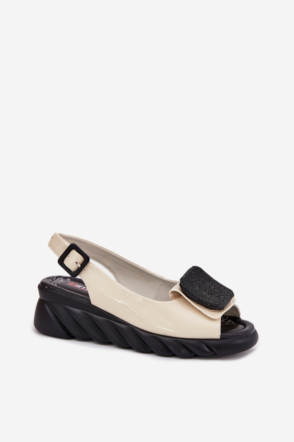 Sandały Model Artiker 56C1567 Beige - Step in style - obrazek 2