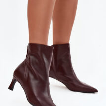 Botki Model DA CR52-661 Bordo – Step in style