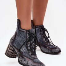 Botki Model Maciejka 06989-03 Grey – Step in style